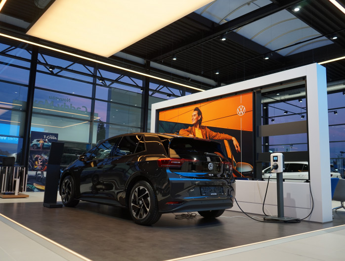 Nouveau showroom Volkswagen Automotors Awans