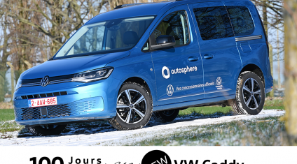 «100 jours/100 stories » en New VW CADDY : en route pour de nouvelles aventures !