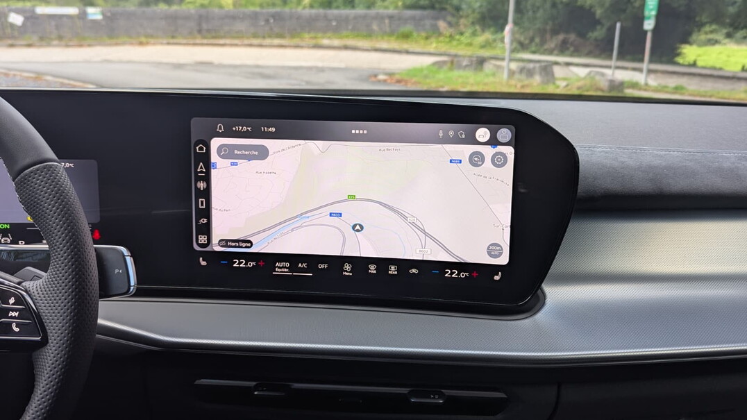 Nouveau Audi Q3 tableau de bord