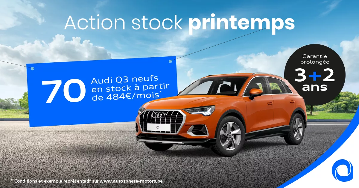 Action Stock printemps AUDI Q3
