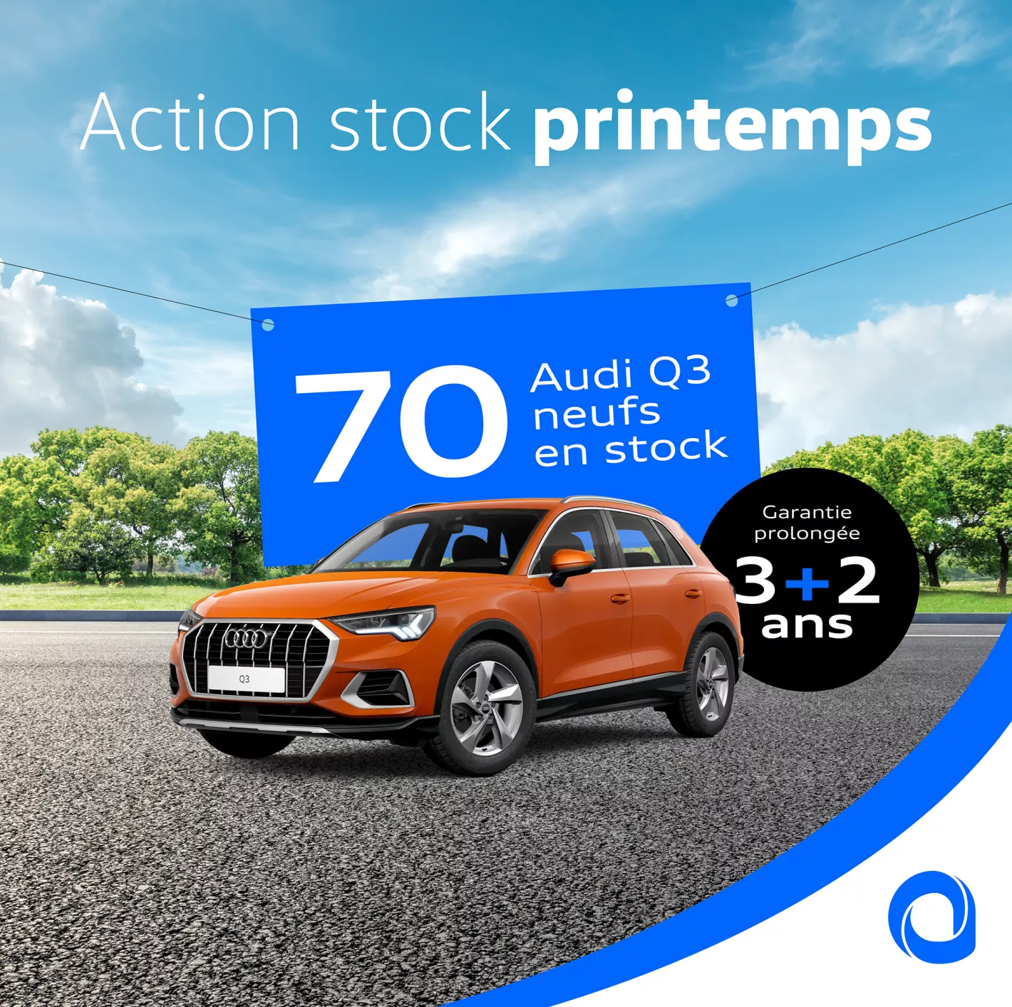 Audi Q3 de stock