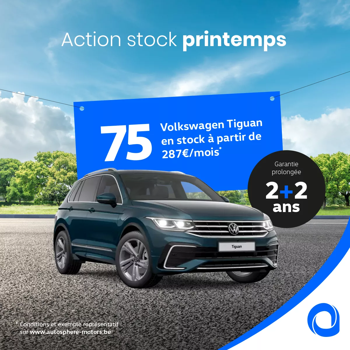 Volkswagen tiguan de stock autosphere 