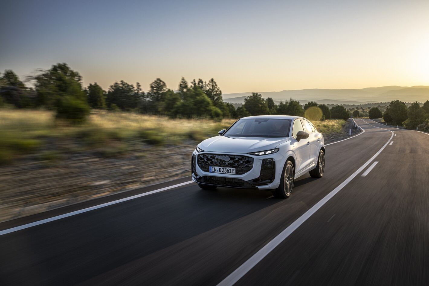 nouvelle Audi q3 sportback 2025 route
